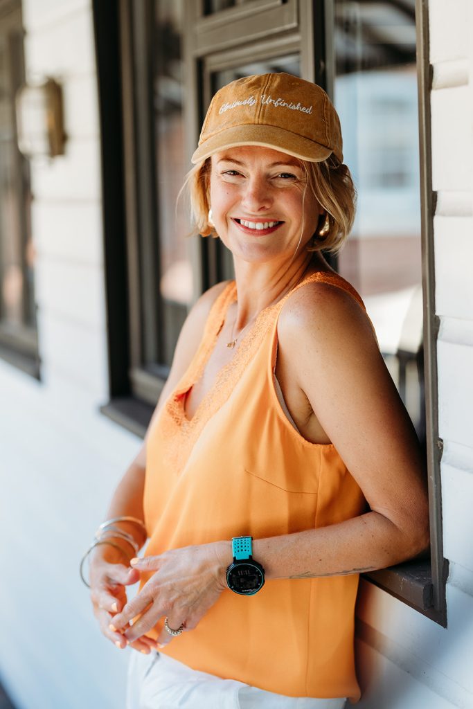 Jane Galloway, women's midlife coach runs a coaching workshop in Guildford